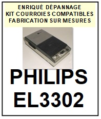 PHILIPS-EL3302-COURROIES-ET-KITS-COURROIES-COMPATIBLES