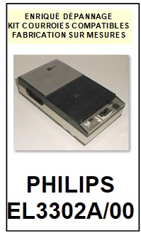 PHILIPS-EL3302A/00-COURROIES-ET-KITS-COURROIES-COMPATIBLES