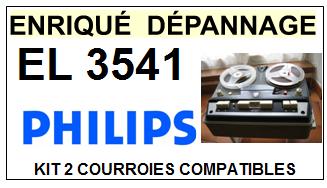 PHILIPS-EL3541-COURROIES-COMPATIBLES