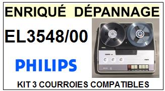 PHILIPS-EL3548/00-COURROIES-COMPATIBLES
