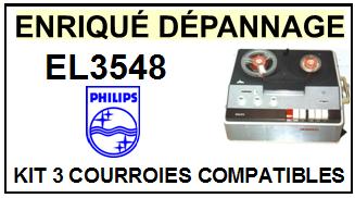 PHILIPS-EL3548-COURROIES-COMPATIBLES