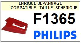 PHILIPS-F1385 MINICHAINE-POINTES-DE-LECTURE-DIAMANTS-SAPHIRS-COMPATIBLES