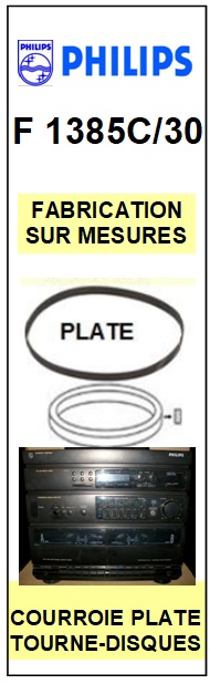 PHILIPS-F1385/30-COURROIES-ET-KITS-COURROIES-COMPATIBLES