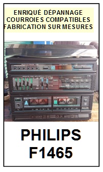 PHILIPS-F1465-COURROIES-COMPATIBLES
