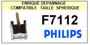 PHILIPS-F7112-POINTES-DE-LECTURE-DIAMANTS-SAPHIRS-COMPATIBLES