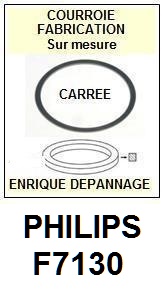 PHILIPS-F7130-COURROIES-COMPATIBLES