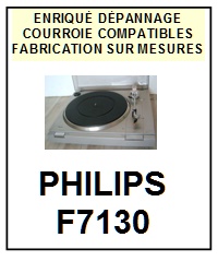PHILIPS-F7130-COURROIES-COMPATIBLES