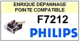 PHILIPS-F7212-POINTES-DE-LECTURE-DIAMANTS-SAPHIRS-COMPATIBLES