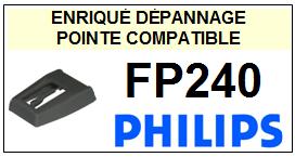 PHILIPS-FP240-POINTES-DE-LECTURE-DIAMANTS-SAPHIRS-COMPATIBLES