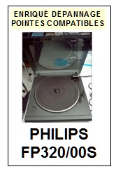PHILIPS-FP320/00S-POINTES-DE-LECTURE-DIAMANTS-SAPHIRS-COMPATIBLES