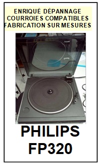 PHILIPS-FP320-COURROIES-COMPATIBLES