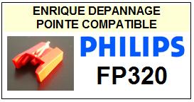 PHILIPS-FP320-POINTES-DE-LECTURE-DIAMANTS-SAPHIRS-COMPATIBLES