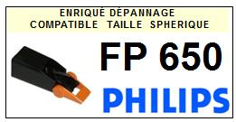 PHILIPS-FP650-POINTES-DE-LECTURE-DIAMANTS-SAPHIRS-COMPATIBLES