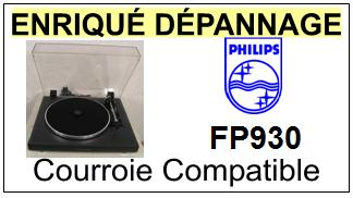 PHILIPS  FP930    Courroie Compatible Tourne-disques
