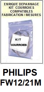 PHILIPS-FW12/21M-COURROIES-ET-KITS-COURROIES-COMPATIBLES