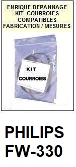 PHILIPS-FW330-COURROIES-ET-KITS-COURROIES-COMPATIBLES