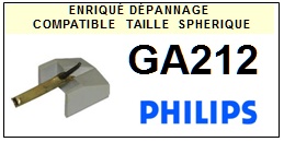 PHILIPS-GA212-POINTES-DE-LECTURE-DIAMANTS-SAPHIRS-COMPATIBLES