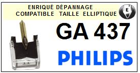 PHILIPS-GA437-POINTES-DE-LECTURE-DIAMANTS-SAPHIRS-COMPATIBLES