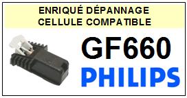 PHILIPS platine GF660 GF-660 Cellule diamant sphrique <SMALL>13-11</small>