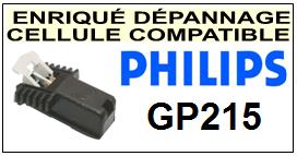 PHILIPS GP215  <BR>Cellule diamant Sphrique (<B>cartridge</B>)<small> mars-2017</small>