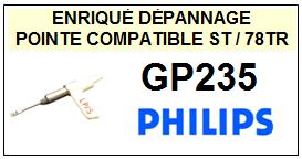 PHILIPS-GP235-POINTES-DE-LECTURE-DIAMANTS-SAPHIRS-COMPATIBLES