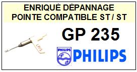 PHILIPS-GP235-POINTES-DE-LECTURE-DIAMANTS-SAPHIRS-COMPATIBLES