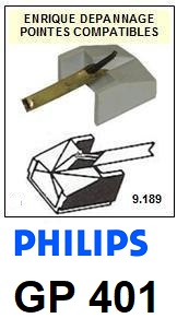 PHILIPS-GP401-POINTES-DE-LECTURE-DIAMANTS-SAPHIRS-COMPATIBLES
