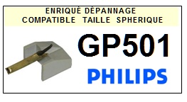 PHILIPS-GP501-POINTES-DE-LECTURE-DIAMANTS-SAPHIRS-COMPATIBLES