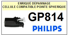 PHILIPS<br> GP814 Cellule (cartridge) diamant Sphrique <BR><small>a 2015-08</small>