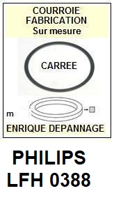 PHILIPS-LFH0388 CLASSIC 388 POCKET MEMO-COURROIES-ET-KITS-COURROIES-COMPATIBLES