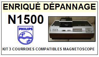 PHILIPS-N1500-COURROIES-COMPATIBLES