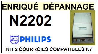 PHILIPS-N2202-COURROIES-COMPATIBLES