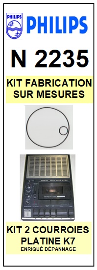 PHILIPS-N2235-COURROIES-ET-KITS-COURROIES-COMPATIBLES