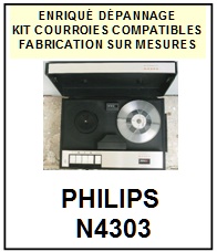 PHILIPS-N4303-COURROIES-COMPATIBLES