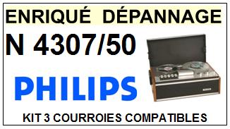 PHILIPS-N4307/50-COURROIES-COMPATIBLES