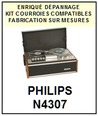 PHILIPS-N4307-COURROIES-COMPATIBLES