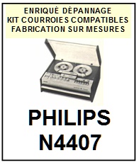 PHILIPS-N4407-COURROIES-COMPATIBLES