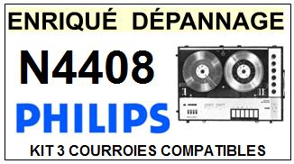 PHILIPS-N4408-COURROIES-COMPATIBLES