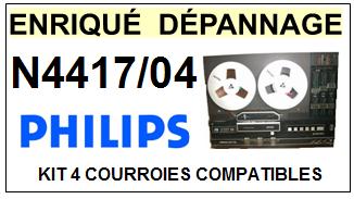 PHILIPS-N4417/04-COURROIES-COMPATIBLES