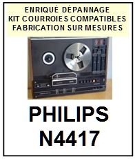 PHILIPS-N4417-COURROIES-COMPATIBLES