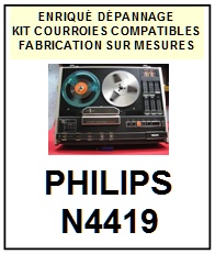 PHILIPS-N4419-COURROIES-COMPATIBLES
