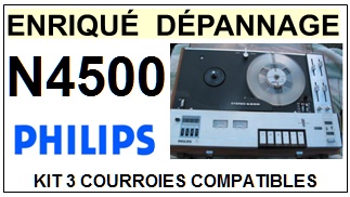 PHILIPS-N4500-COURROIES-COMPATIBLES