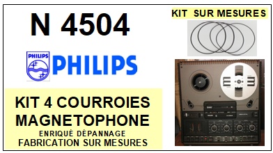 PHILIPS-N4504-COURROIES-COMPATIBLES