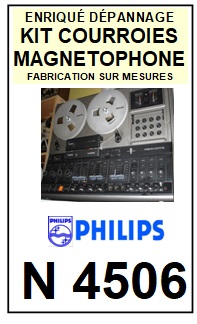 PHILIPS-N4506-COURROIES-COMPATIBLES
