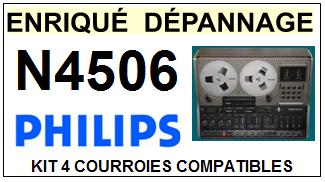 PHILIPS-N4506-COURROIES-COMPATIBLES