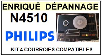 PHILIPS-N4510-COURROIES-COMPATIBLES