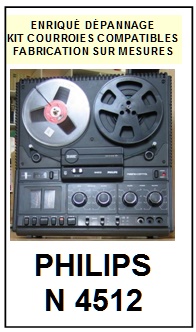 PHILIPS-N4512-COURROIES-COMPATIBLES