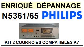 PHILIPS-N5361/65-COURROIES-COMPATIBLES