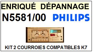 PHILIPS-N5581/00-COURROIES-COMPATIBLES