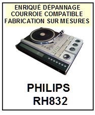 PHILIPS-RH832-COURROIES-COMPATIBLES